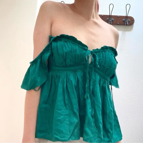NWT Urban outfitters green cami - Picture 5 of 8